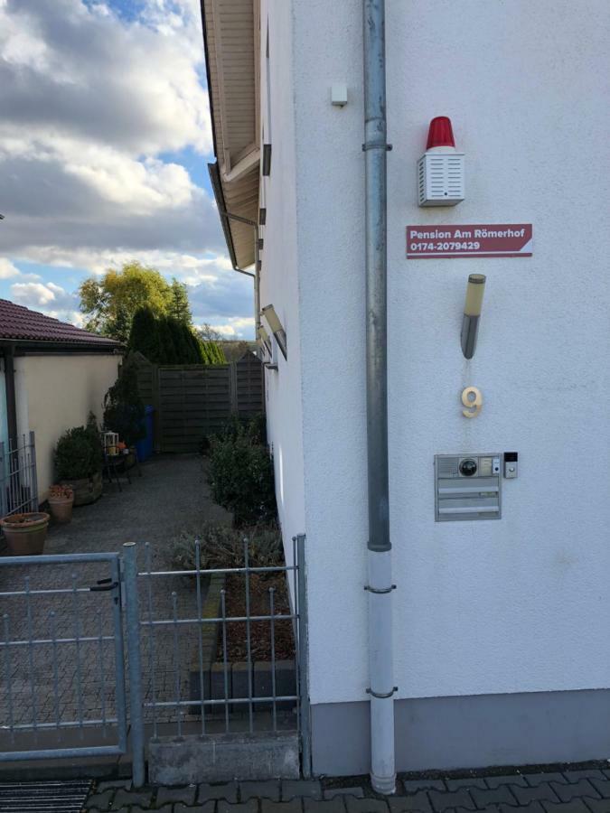 Pension Am Roemerhof Münzenberg Exteriér fotografie